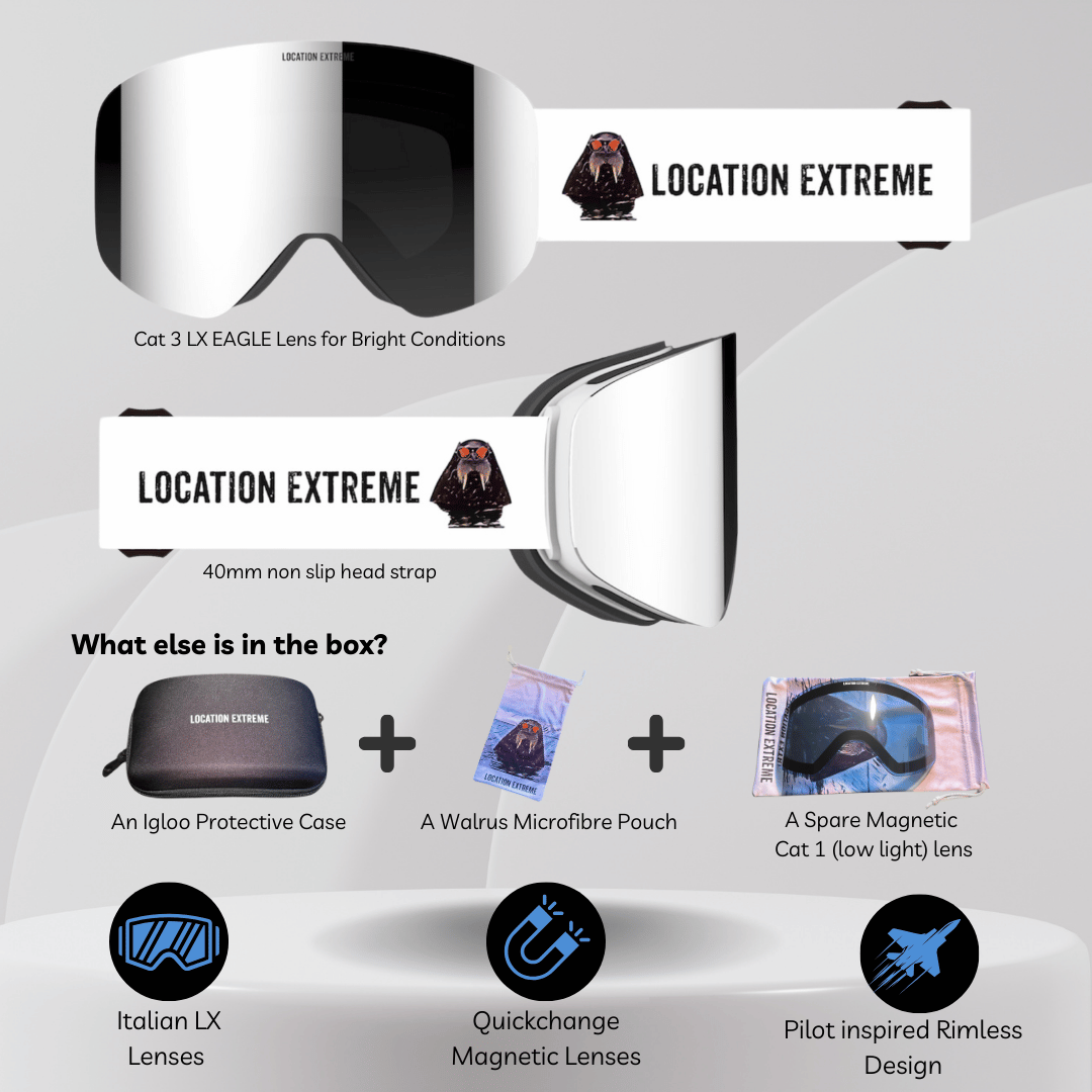 Walrus Magnetic Snow Goggles – Precision Visibility for Skiing & Snowboarding