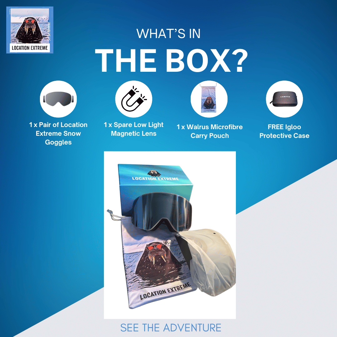 Walrus Magnetic Snow Goggles – Precision Visibility for Skiing & Snowboarding