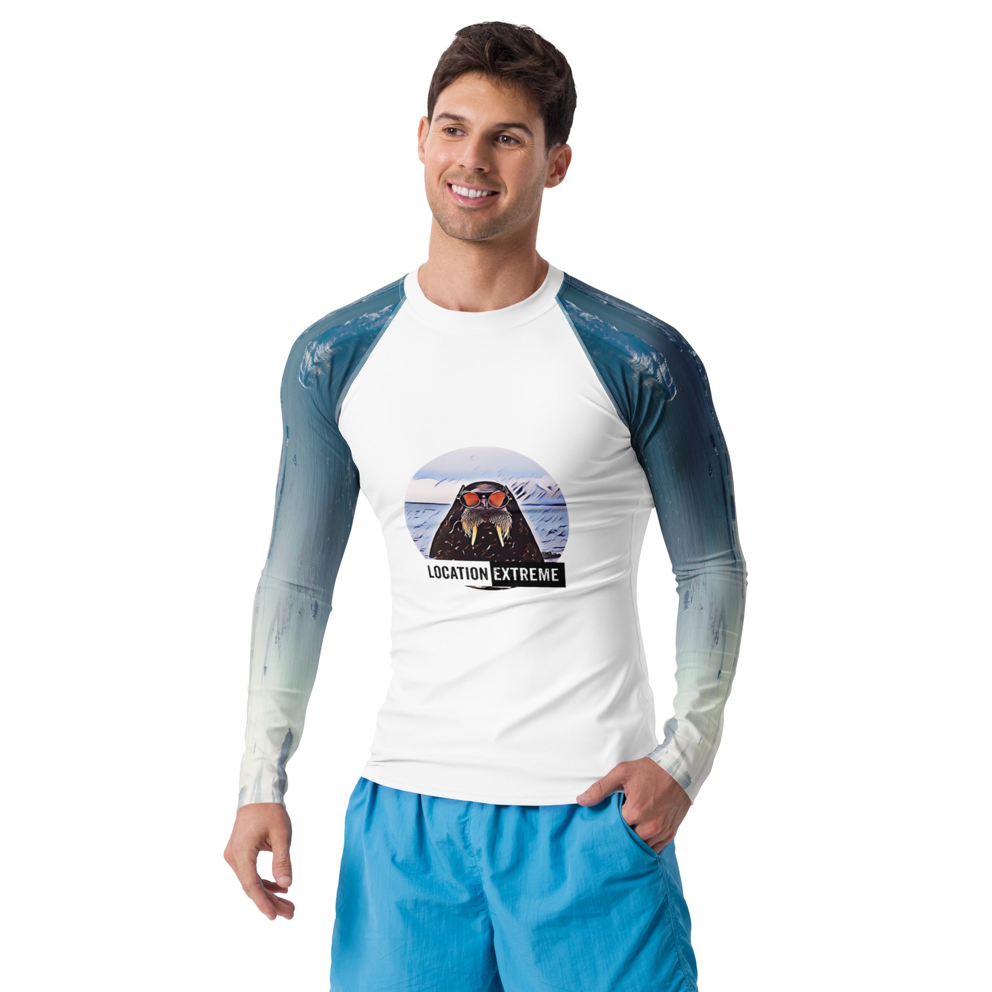 Location Extreme Men's Rash Guard